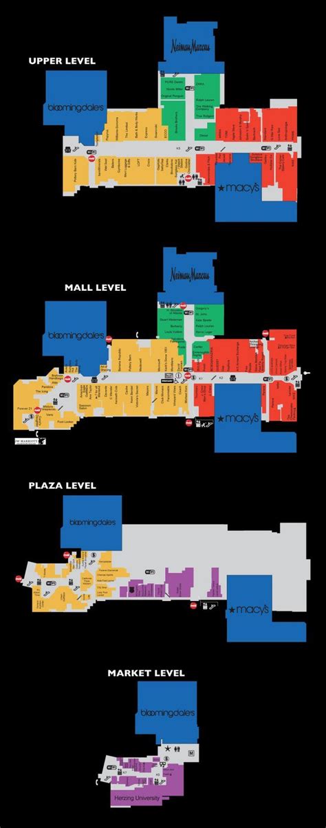 map of lenox mall.